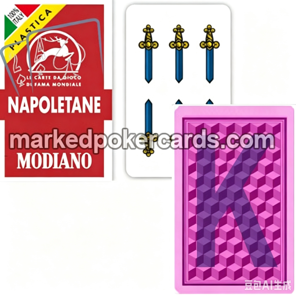 Carte da gioco con microchip Modiano Napoletane