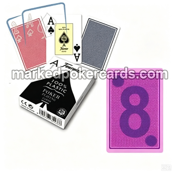 Carte da poker Fournier 2800 contrassegnate con inchiostro invisibile