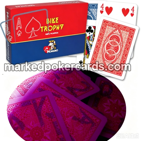 Trofeo Modiano Bike con carte Trick Poker marchiate