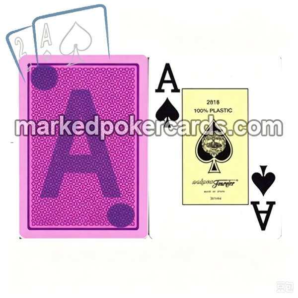 Carte da poker Fournier 2800 contrassegnate con inchiostro invisibile
