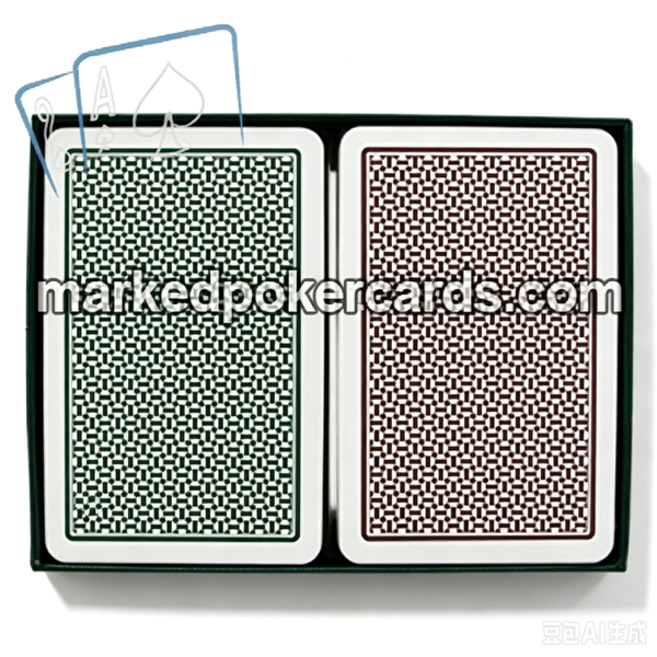 Un mazzo di codici a barre Plus Scanner per il sistema di scansione del poker