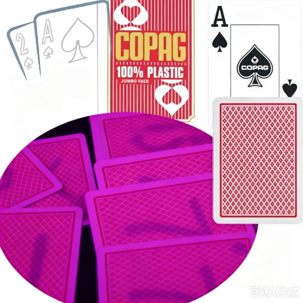 Carte con inchiostro a infrarossi Copag Jumbo Face