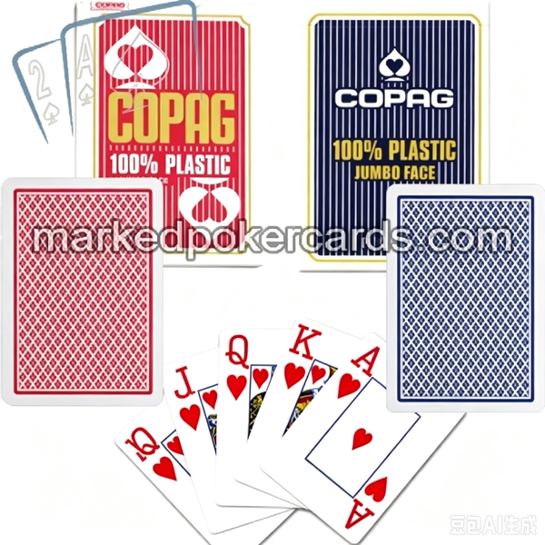 Carte con inchiostro a infrarossi Copag Jumbo Face