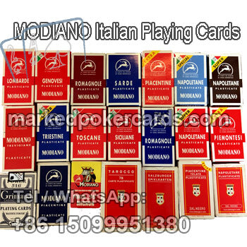 MODIANO Piacentine Italian marked cards