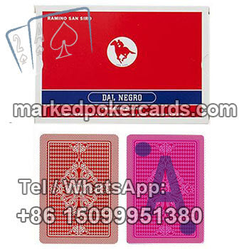 Dal Negro San Siro Invisible Playing Cards Cheat