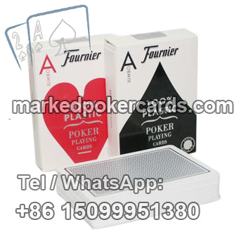 Carte da poker Fournier 2800 contrassegnate con inchiostro invisibile